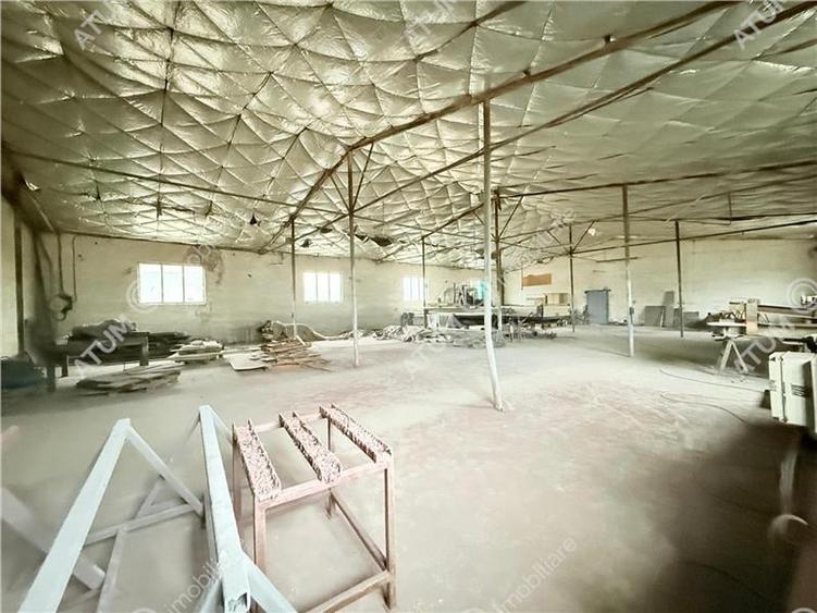 Hala industriala 1980 mp utili si 3520 mp teren de vanzare in Cisnadie - 9