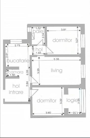 Vanzare 3 camere, zona Calea Bucuresti-Somesul - 10