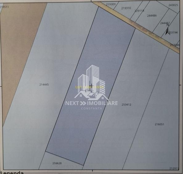 Teren agricol intravilan de 6750 mp, în Palas