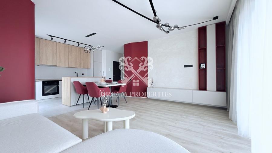 Apartament 2 camere ultrafinisat, 2 balcoane, parcare, Apahida - 4