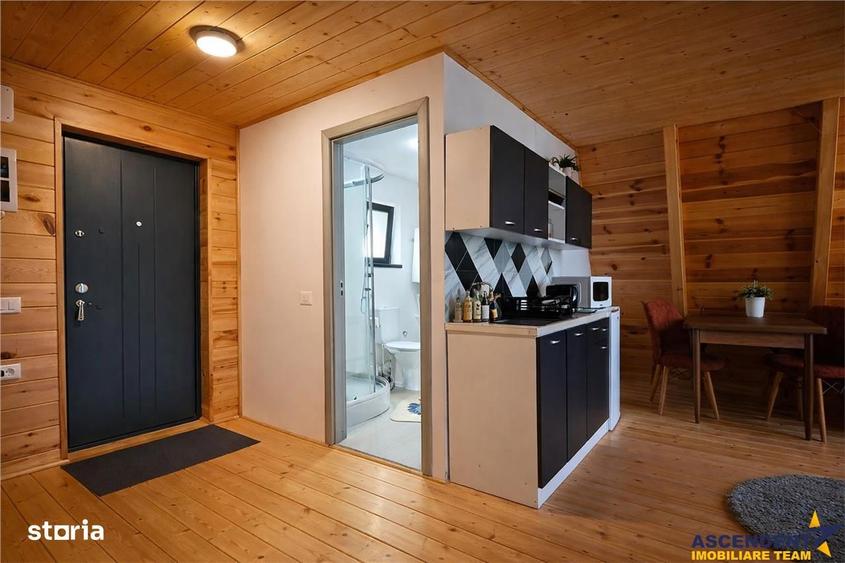 Eleganta,echipata casa A Frame,1.200 mp teren,deschidere Piatra Craiul - 5