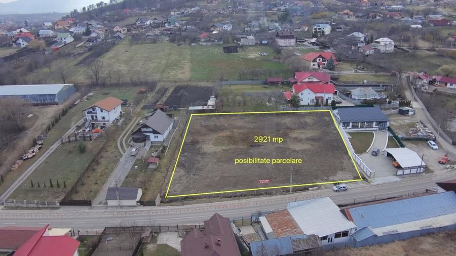 Teren 2921 mp Targu Neamt -Sos Baile Oglinzi - 2