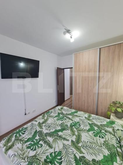 Apartament mobilat si utilat, 2 camere, 54 mp utili, parcare, zona Roata Faget - 11