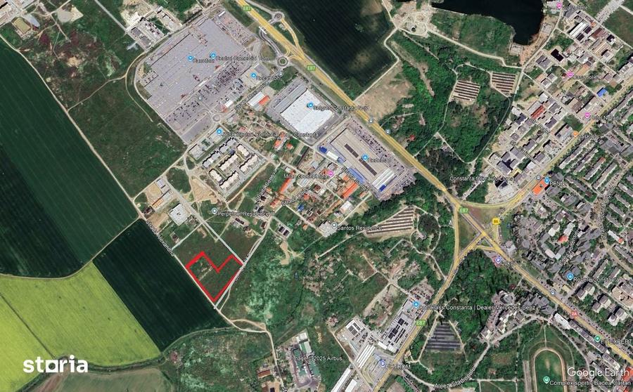 Teren de 10000 mp, în Tomis Nord