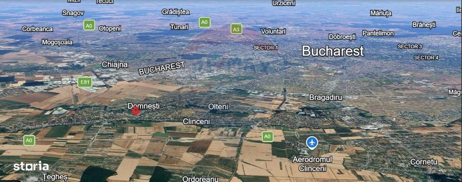 Teren 2,290mp Domnesti / Strada Tudor Vladimirescu - 3