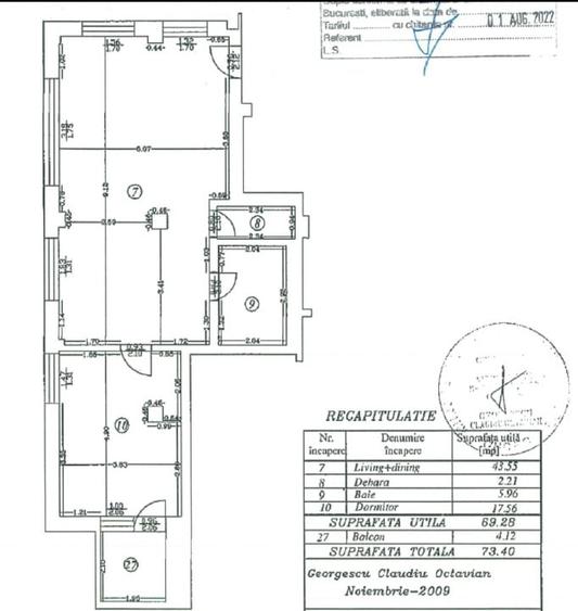 Apartament 2 camere – Confort Lux | Mobilat&Utilat Complet Str. Toamnei 105 - 14