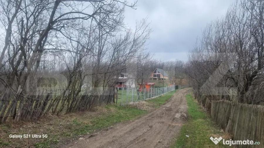 TEREN INTRAVILAN VEDERE PANORAMICA La 2 km de Manastirea CRA - 4