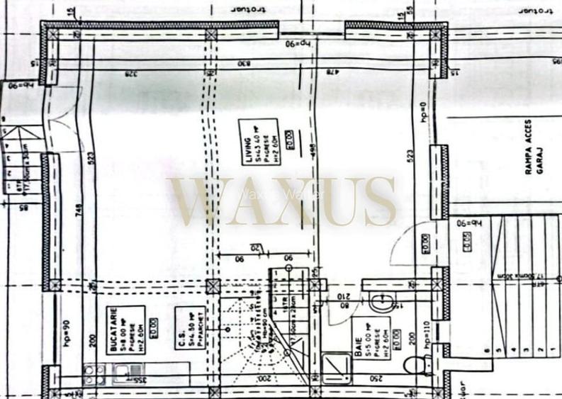 Duplex semifinisat de vanzare - 160mp utili I 200mp teren - Somesului