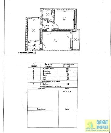 Tomis Nord, Zodiac, 2 camere, decomandat, parter, gaze - 3