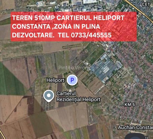 TEREN 510MP Cartierul Heliport-Tom intre vile TEREN 510MP Cartierul Heliport-Tom intre vile
