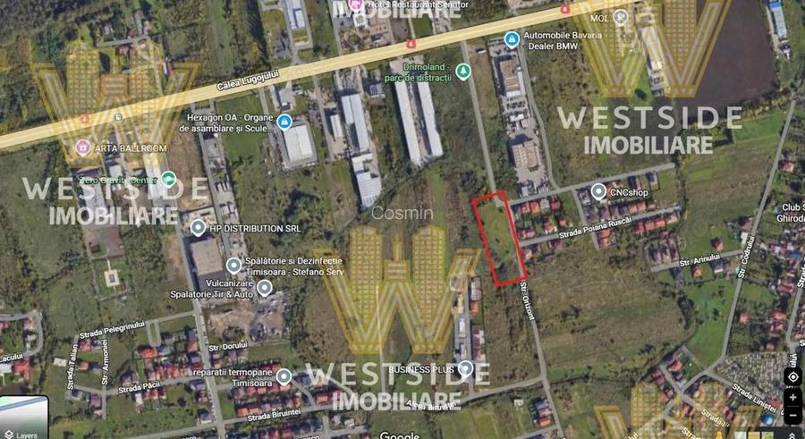 Teren de vanzare calea Lugojului Teren de vanzare calea Lugojului