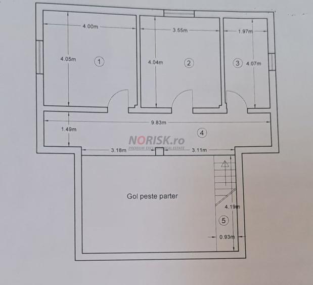 Casă cu 4 camere cu Teren 600 Mp în Domnești