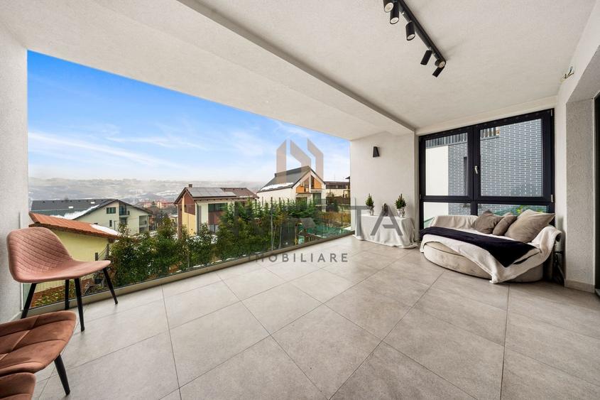 Duplex ultrafinisat | 4 camere | Gradina proprie | Vedere superba | - 8