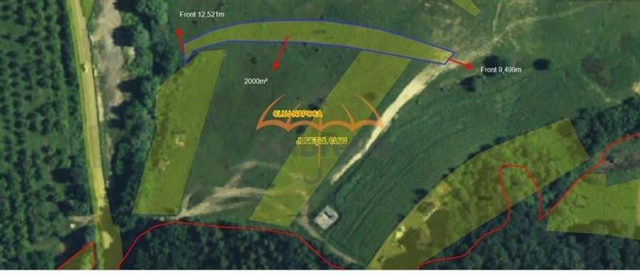 De vanzare teren intravilan, 2000/?/19 /? in Borhanci - 1