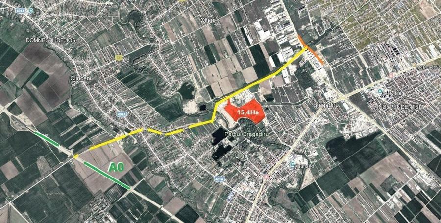 7.5 HA teren intravilan Bragadiru- Parcul Bragadiru - 1