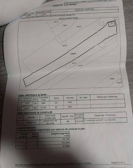 Teren intravilan 3500 mp com.Straoane - 1