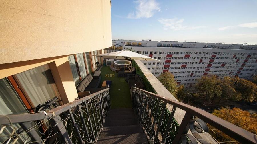 Penthouse modern cu terase și priveliște panoramică – Piața Sudului - 20