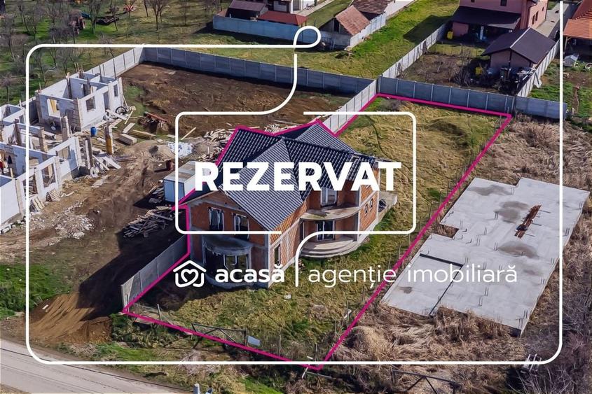 REZERVAT! Casă la roșu cu teren de 752 mp, Mandruloc. Arad - 1