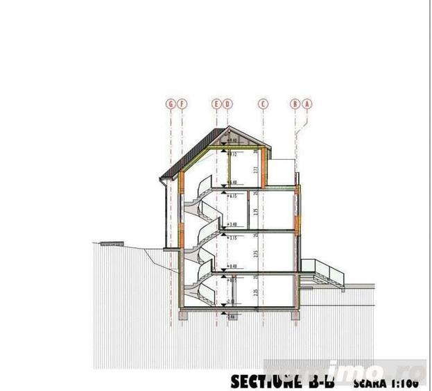 Unitatea nr 2 , Duplex semifinisat, zona Dambul Rotund, priveliste spre oras - 8