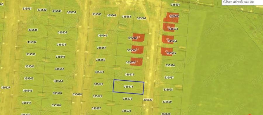 Teren intravilan 483 mp Vladimirescu Via Carmina str.Mesteacanului fs.14 ml - 3