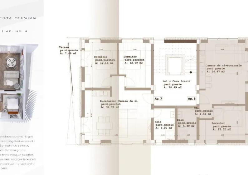 COMISION 0% - Apartamente cu 2 si 3 camere - Bdul Republicii 44 - 1