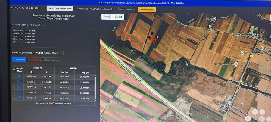 Teren 5000 mp Varteju - Magurele - 5