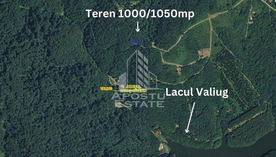 Teren intravilan, 1000 și 1050mp front stradal generos, Valiug - 1