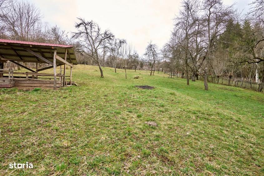 Casa la munte cu teren generos in Com. Nucsoara, loc. Slatina jud. A - 3