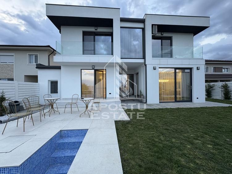 Vila de lux cu piscina incalzita de vanzare in Mosnita Noua | 4 camere - 29