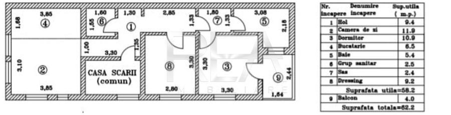 3 Camere-Decomandat-Rahova - 8