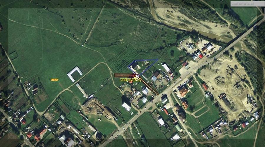 Proprietate cu poten?ial deosebit teren 2.607 mp + casa P+1, acces direct din DN15 Calea Romanului - 2