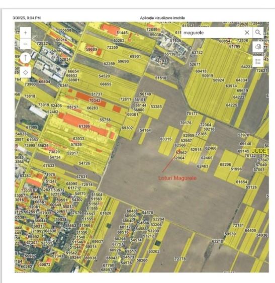 Vanzare Teren Magurele 3702 mp - 4