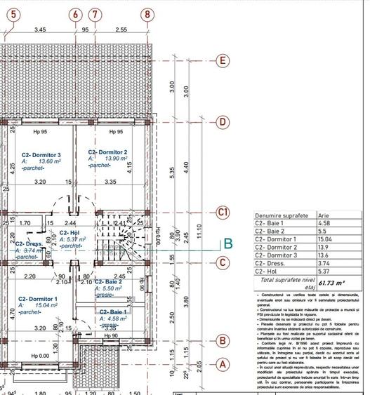 Sacalaz - Duplex(P+E) - Su:120mp - 3  minute de Timisoara - 9