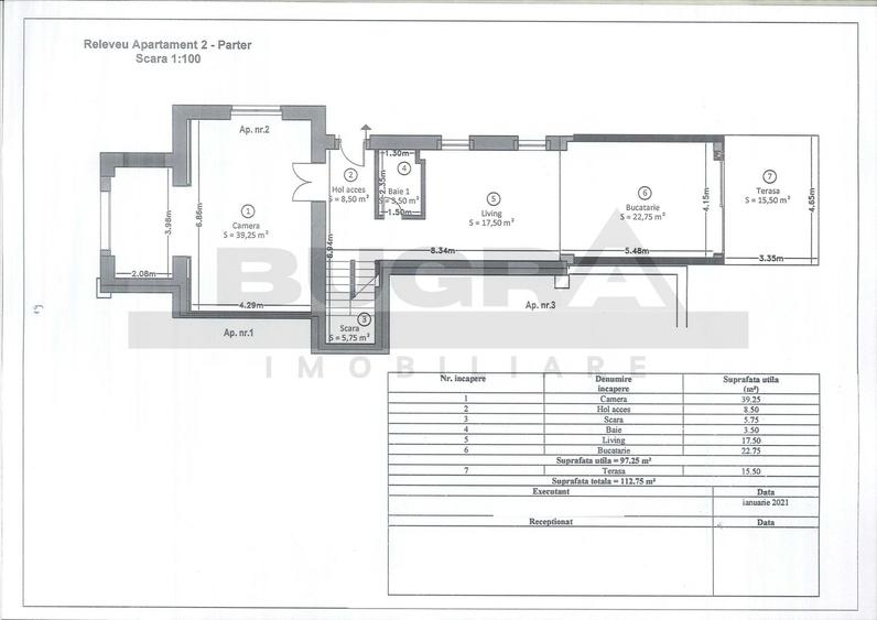 Spatiu pentru birouri, Andrei Muresanu,  185 mp, terasă și grădină - 5