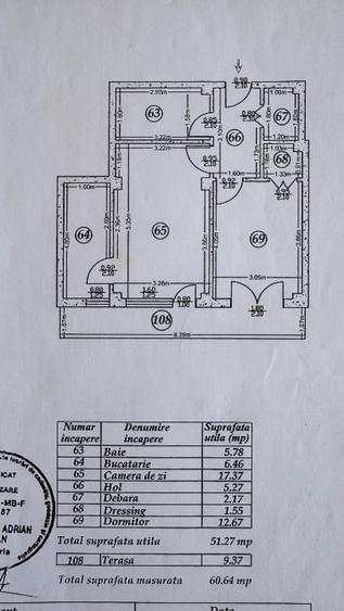 Vand Apartament 2 camere bloc 2015 Dobroesti strada Marului - 3