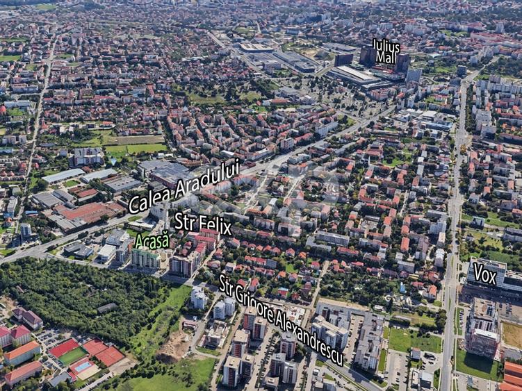 Apartament cu 3 camere în Aradului