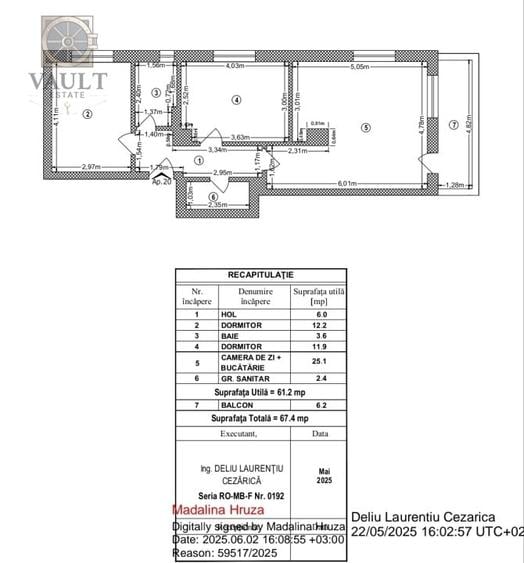 Apartament 3 camere - Bloc Nou - Theodor Pallady - 18