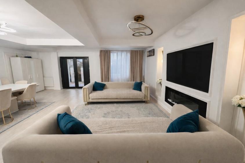 Vila cocheta 180 mp construiti, 340mp teren mobilata utilata lux Pantelimon - 7