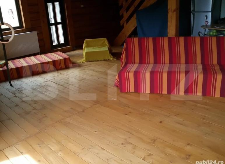 Cabană din lemn masiv, 100 mp utili, teren 3000 mp, Someșu Rece - 4