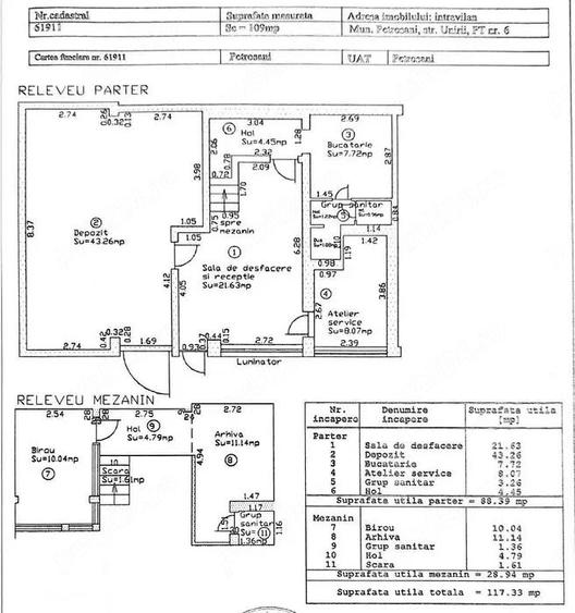 Vand spatiu comercial office - 117mp, str. Unirii, Petro?ani - 8