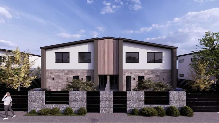 Teren de vanzare - cu autorizatie de constructie pentru duplex - 1