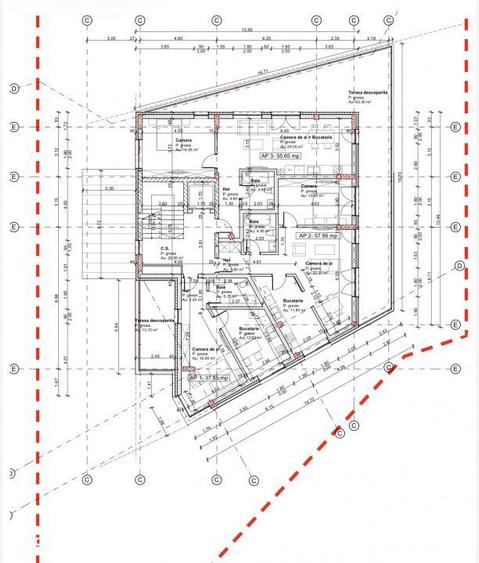 Teren pentru bloc, 1082 mp, HCL, Manastur - 7