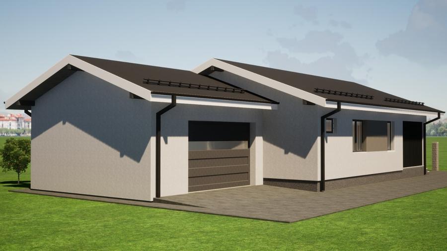 Vanzare casa noua in constructie cu autorizatie Stupini Brasov - 4