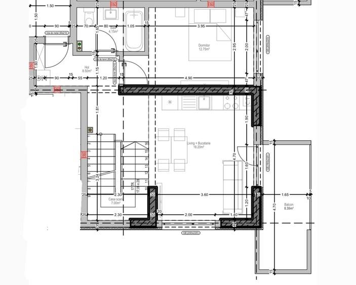 Apartament 4 camere tip DUPLEX, terasa proprie de 110 mp/7 minute Metrou Berceni - 15