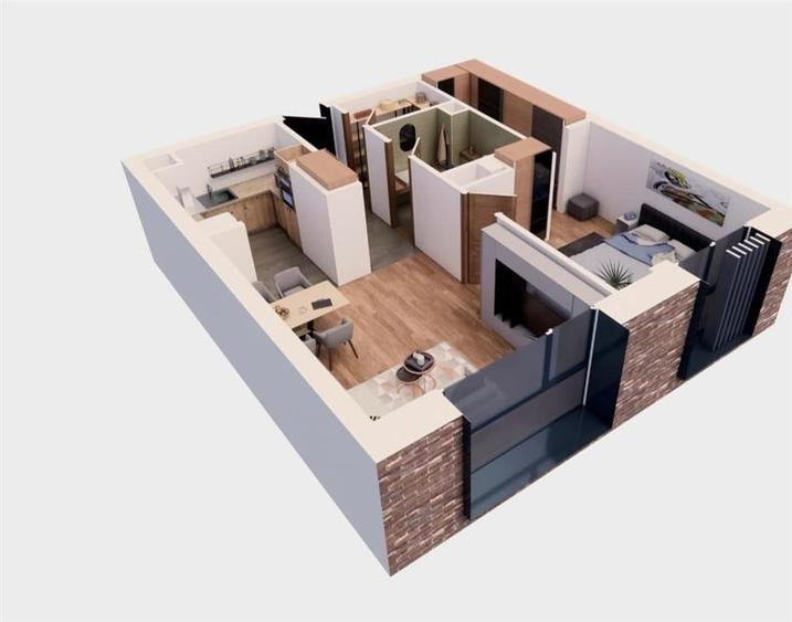 RECO Apartament ultracentral cu 2 camere-60mp-bloc boutique - 2