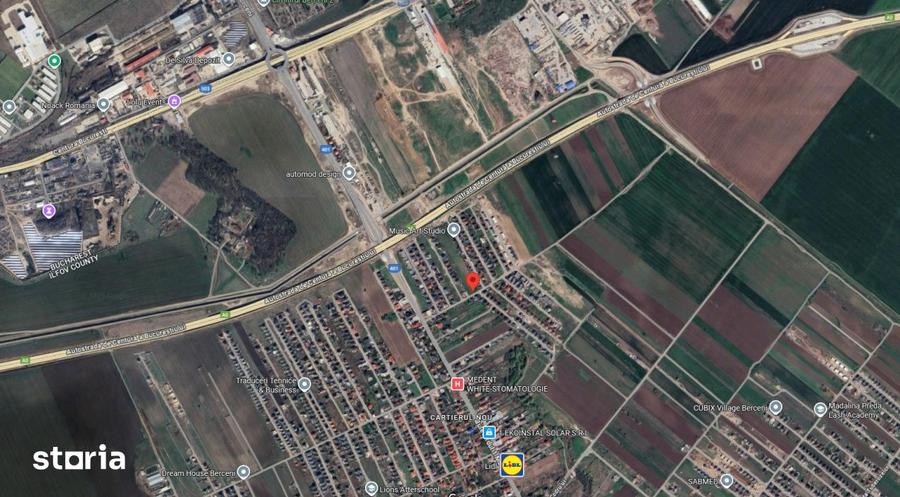 Teren Extravilan Padurea Craiului la intrarea in Com. Berceni | 3200mp - 2