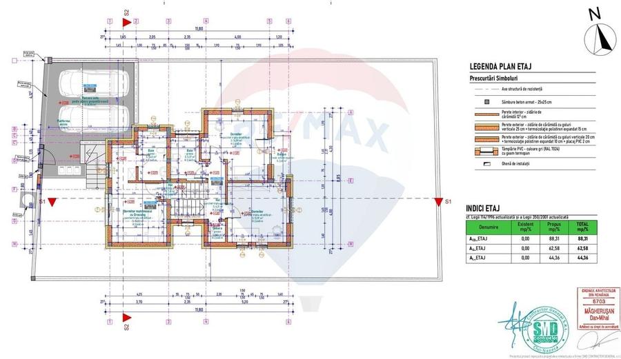 Casa individuala, arhitectura moderna, compartimentare superba, com 0 - 8