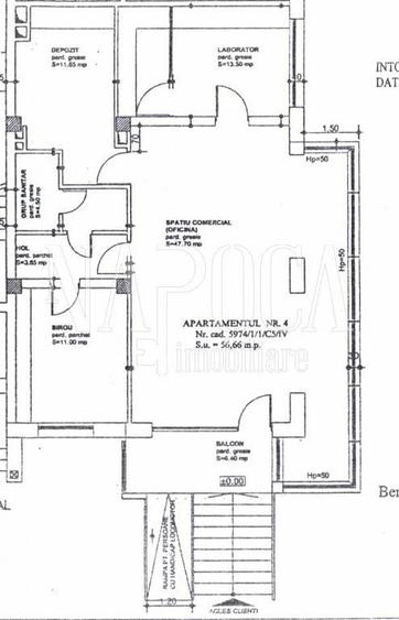 Spatiu comercial de vanzare in Andrei Muresanu, Cluj Napoca - 1