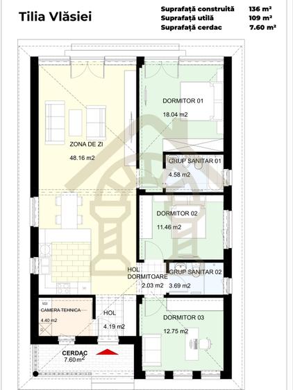 Vila Tilia Vlasiei cu Gradina 700 m2 langa Padure - 19