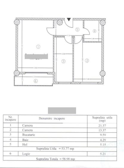Otopeni ap 2 cam str Libertatii complex cu loc de parcare si piscina - 1